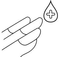Nail nourishment icon showing deep repair and healthy nail beds with Shenora nail oil